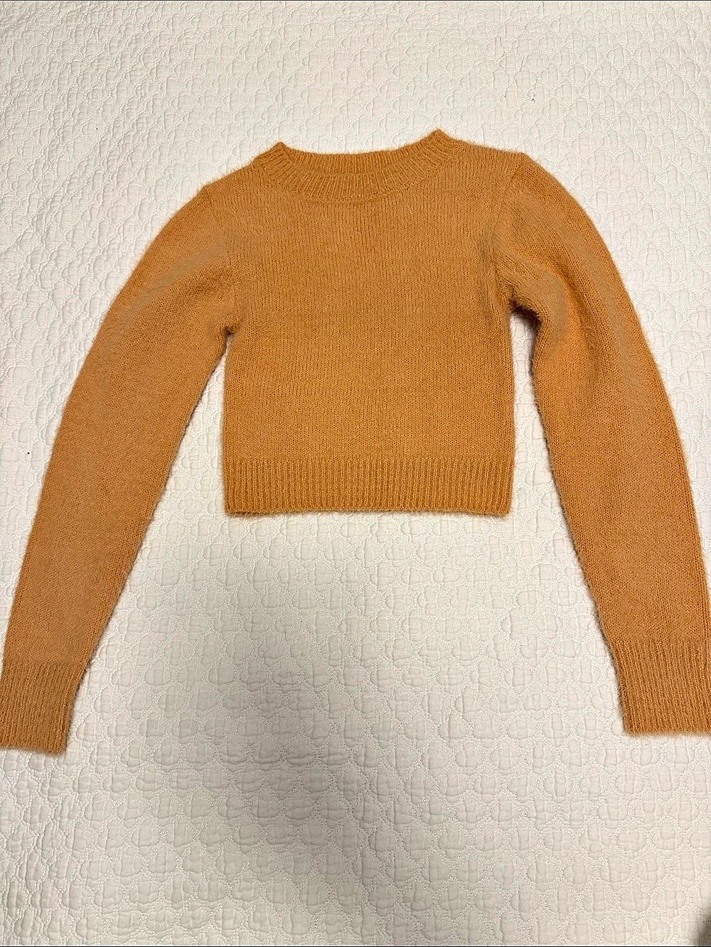 Urban Outfitters Crew Neck Sweater in Orange Size XS